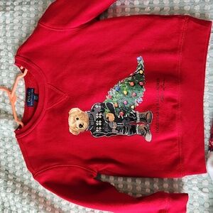 Polo Ralph Lauren Christmas Bear Crew Neck